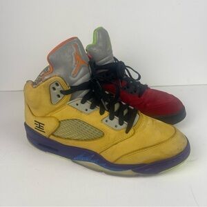 Nike Air Jordan 5 Retro SE "What The" CZ5725-700 Mens Size 9